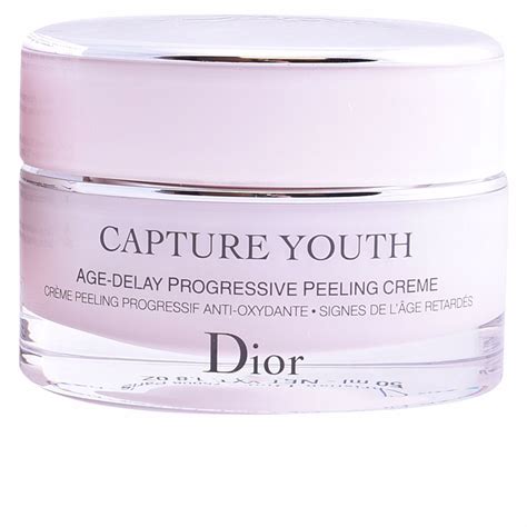 capture youth dior age delay progressive peeling creme|Capture Youth Age.